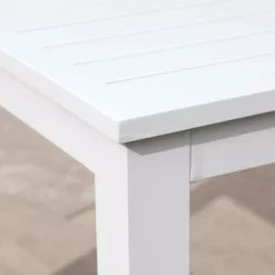 Sale Tavolo da giardino quadrato in alluminio 4 posti (89 x 89 cm) Murano Salotto Da Balcone|Salotto Da Giardino