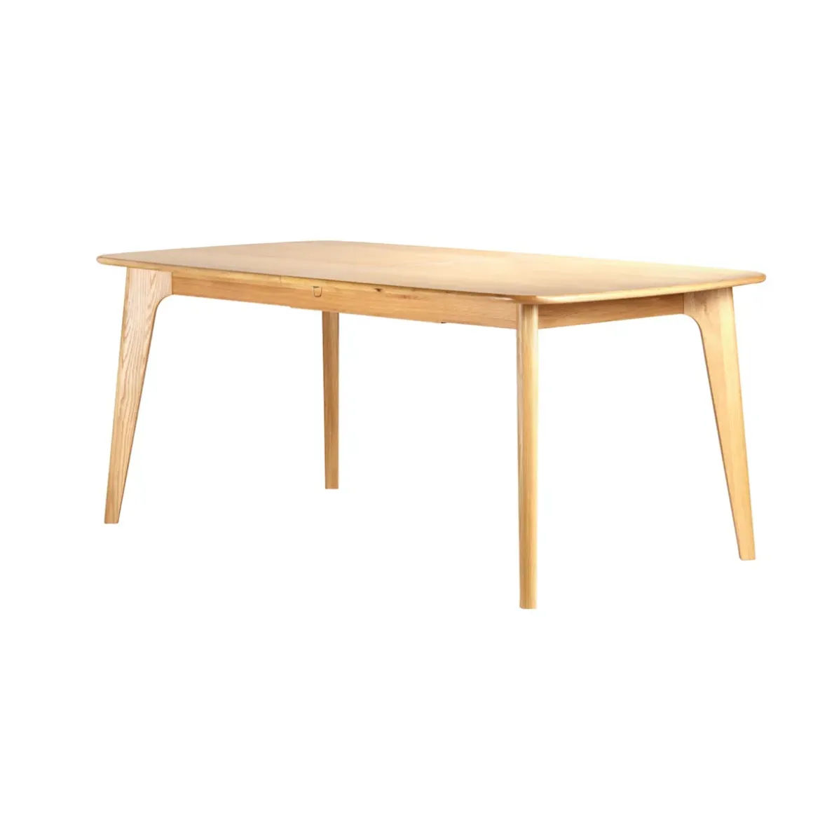 Tavolo rettangolare allungabile in rovere (180 cm) Bilbao Naturale