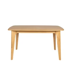 Tavolo rettangolare allungabile in rovere (140 cm) Bilbao Naturale