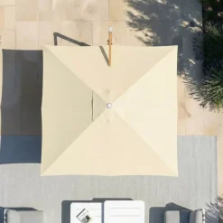 Telo per ombrellone decentrato (3 x 3 m) Elyra Beige