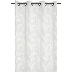 Discount Tenda ad occhielli (140 x 260 cm) Hemera Ecru Tende Trasparenti