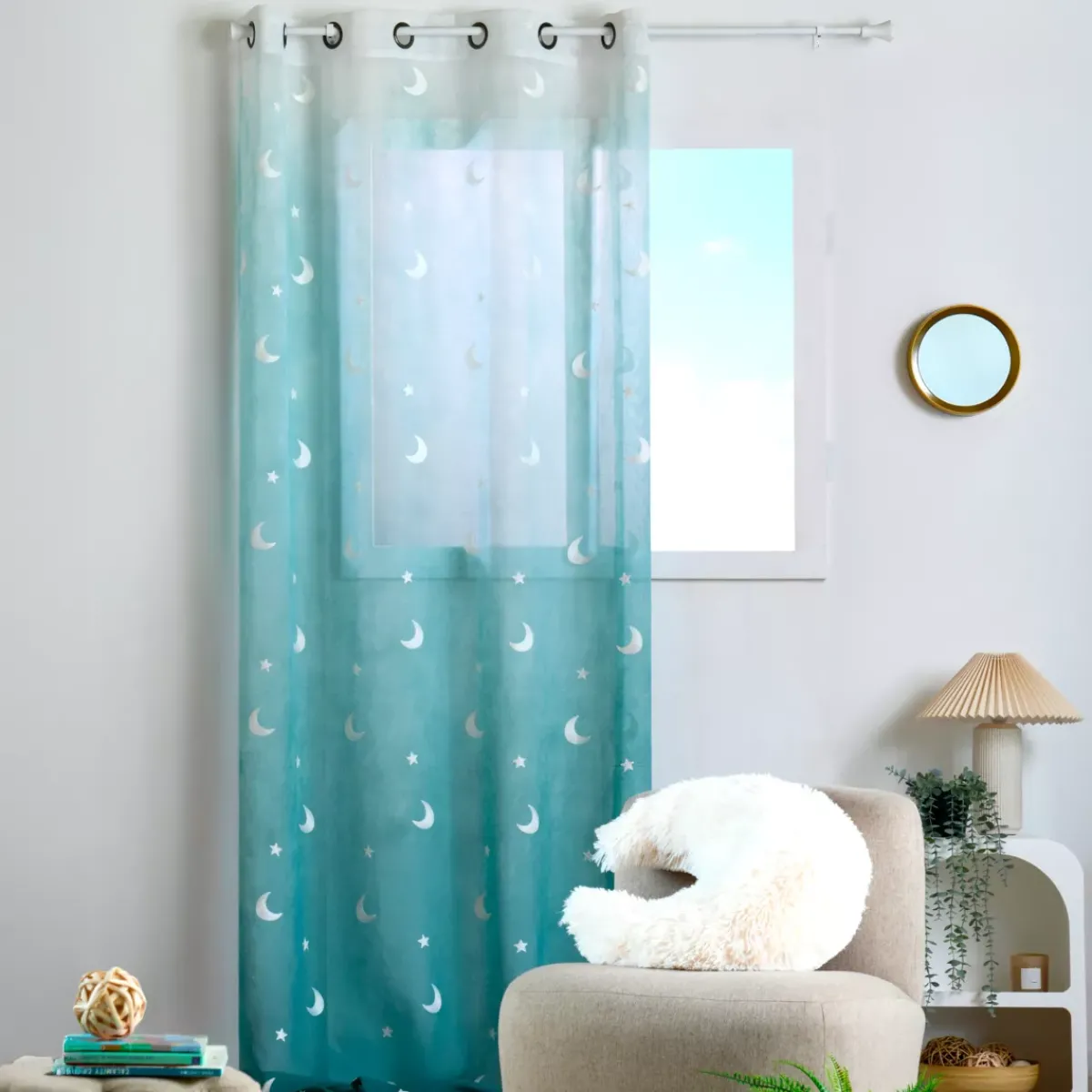 Best Tenda a pannello (140 x 260 cm) Moonlight Tende Trasparenti