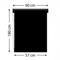 Online Tenda a rullo filtrante (60 x 180 cm) Pure Tende A Rullo