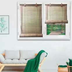 Sale Tenda a rullo in legno Bambù Tende A Rullo
