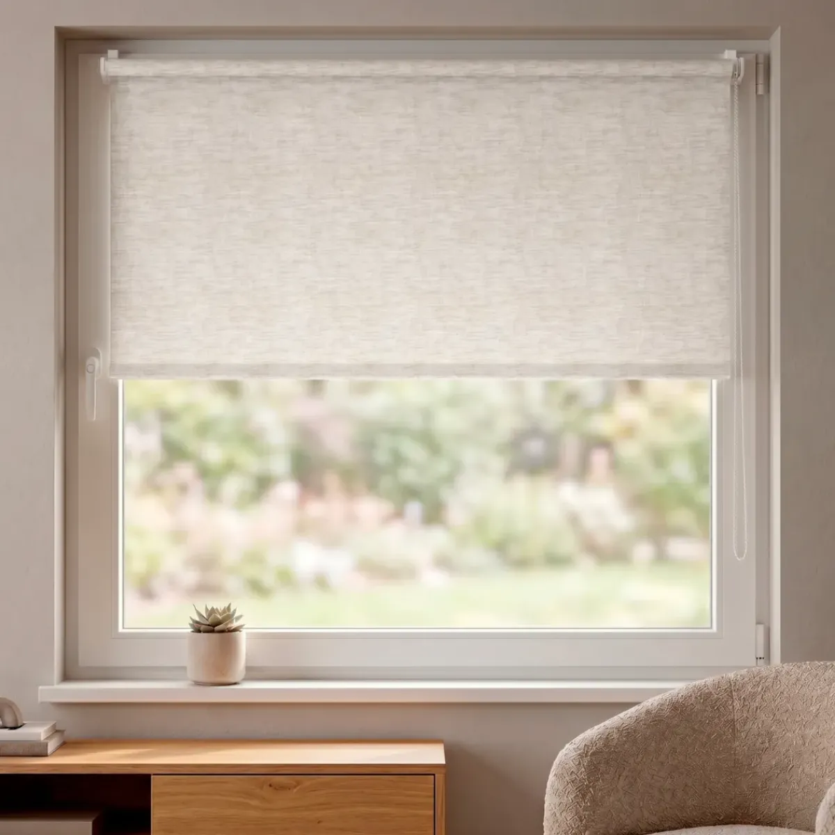 Best Tenda a rullo oscurante Elio Beige mélange Tende A Rullo