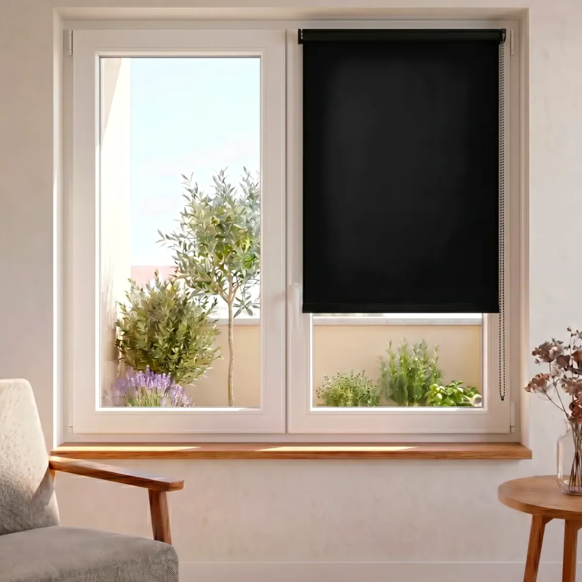 Clearance Tenda a rullo oscurante (45 x H90 cm) Uni Tende A Rullo