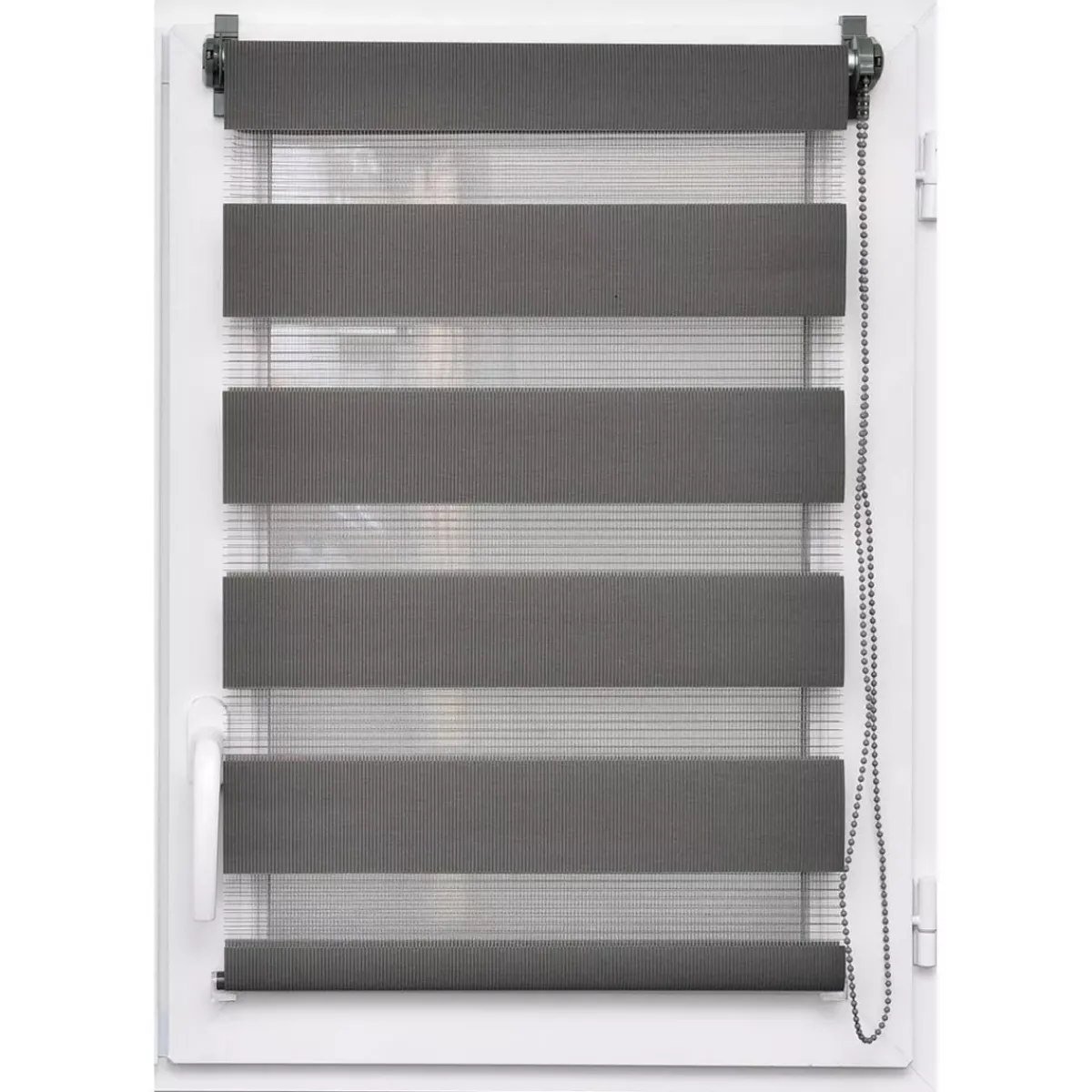 Outlet Tenda a rullo (45 X H90 cm) Giorno/Notte Grigio Tende A Rullo