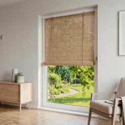 Sale Tenda avvolgibile esterna effetto rattan (150 x 180 cm) Tanoa Tende A Rullo
