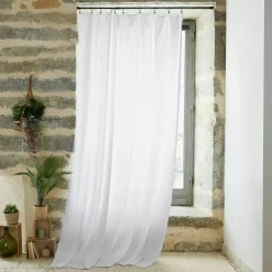 Tenda garza di cotone regolabile (180 x max 300 cm) Gaïa chantilly Tende