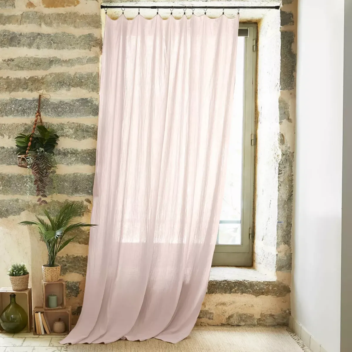 Sale Tenda garza di cotone regolabile (140 x max 300 cm) Gaïa Tende