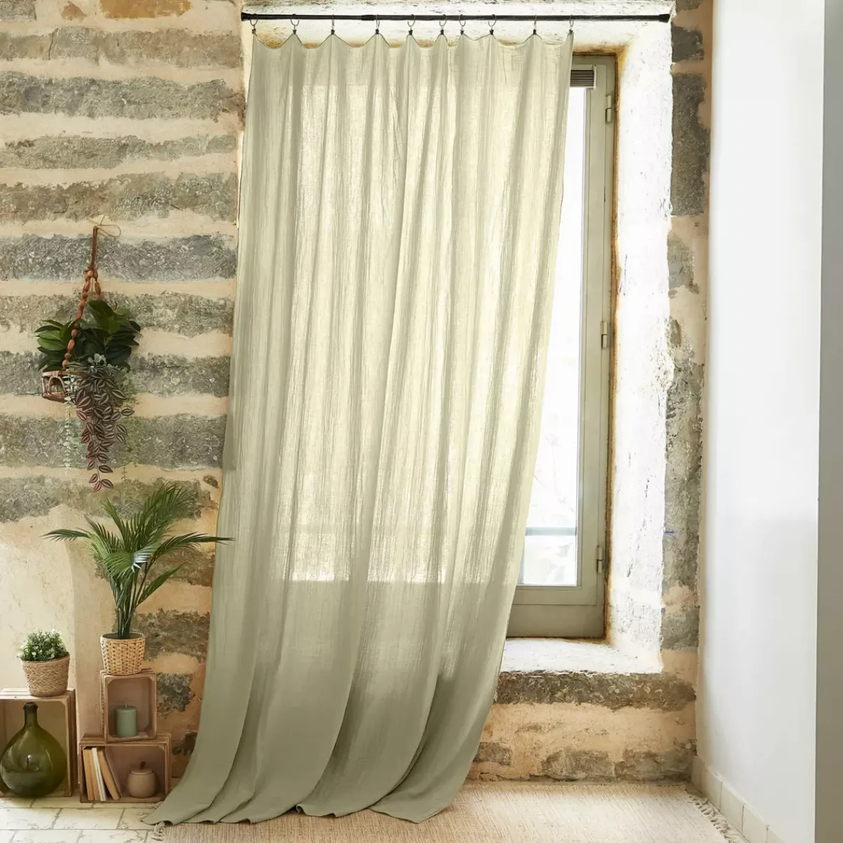 Best Tenda garza di cotone regolabile (180 x max 300 cm) Gaïa Tende