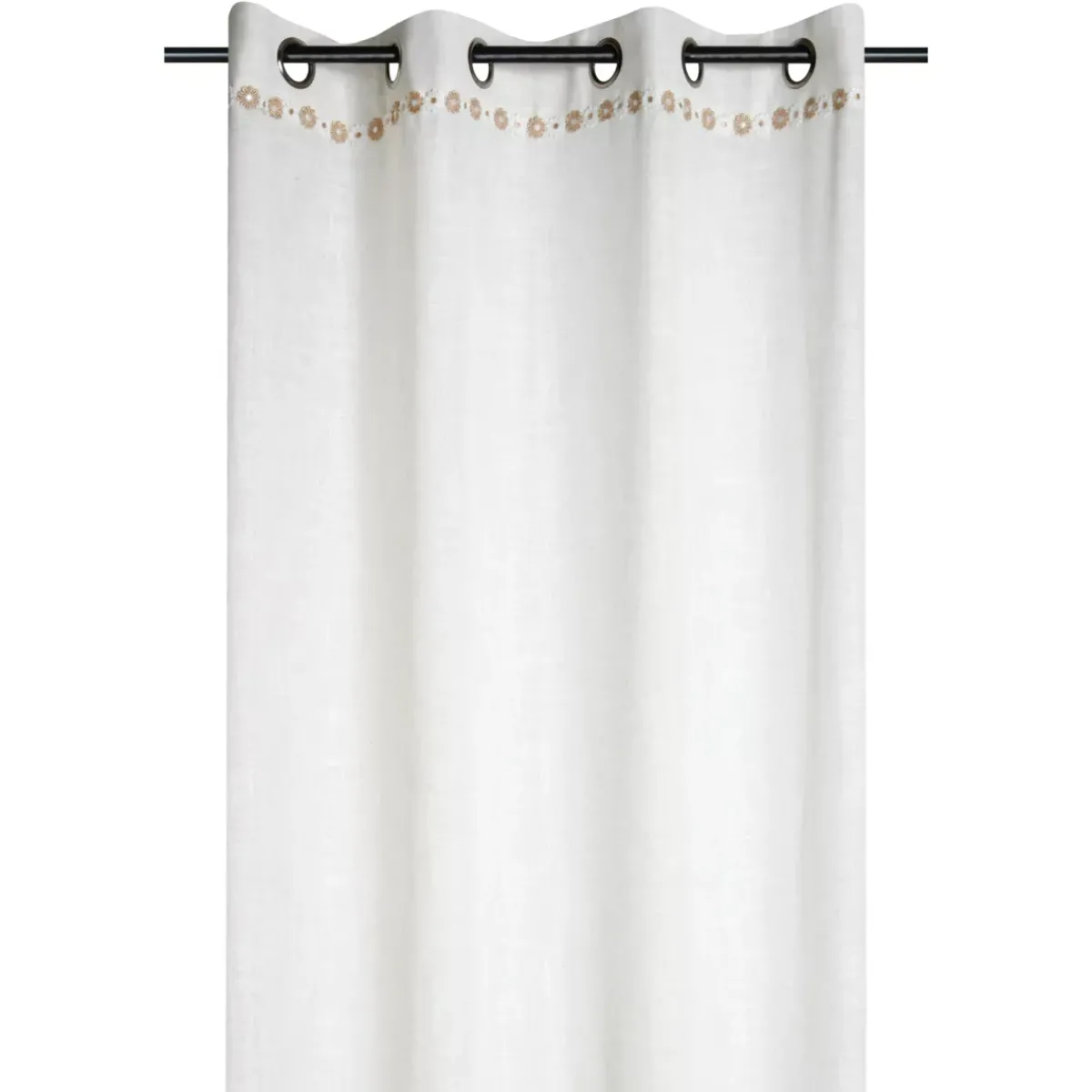 Tenda in cotone ricamato (140 x 260 cm) Camille Tende