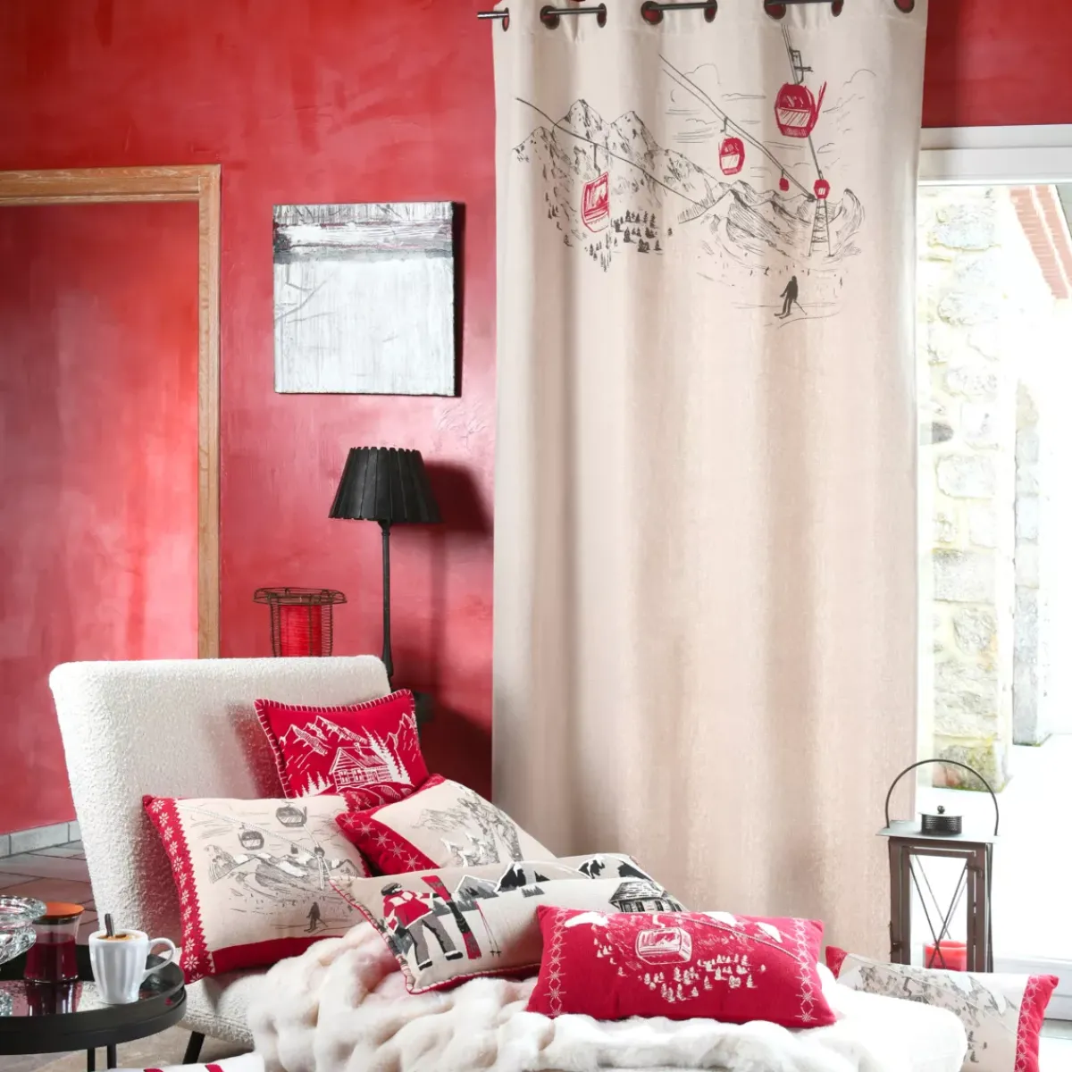 Sale Tenda in cotone (140 x 260 cm) Villard Tende