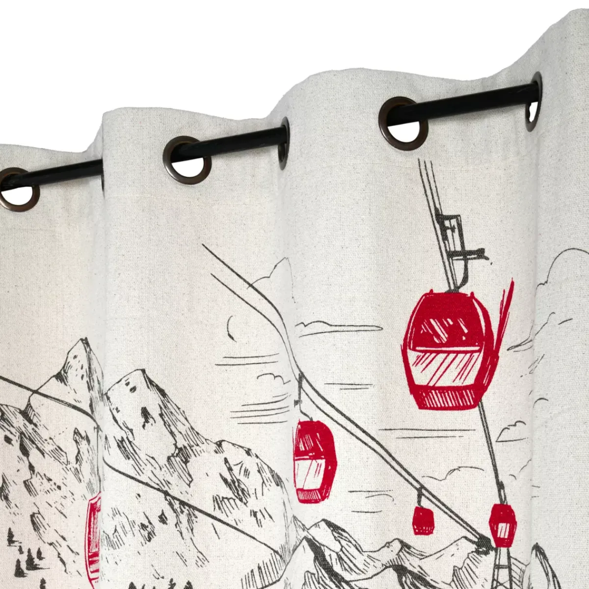 Sale Tenda in cotone (140 x 260 cm) Villard Tende