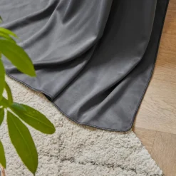 Sale Tenda lyocell Tencel™ regolabile Olivia granito Tende