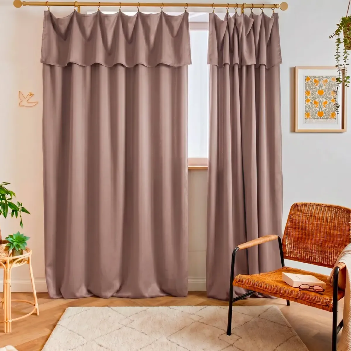 Best Tenda lyocell Tencel™ regolabile Olivia blush Tende