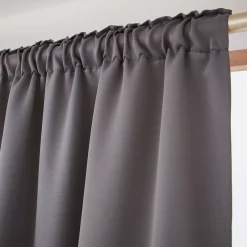 Outlet Tenda oscurante a passanti nascosti Dark Grigio Tende