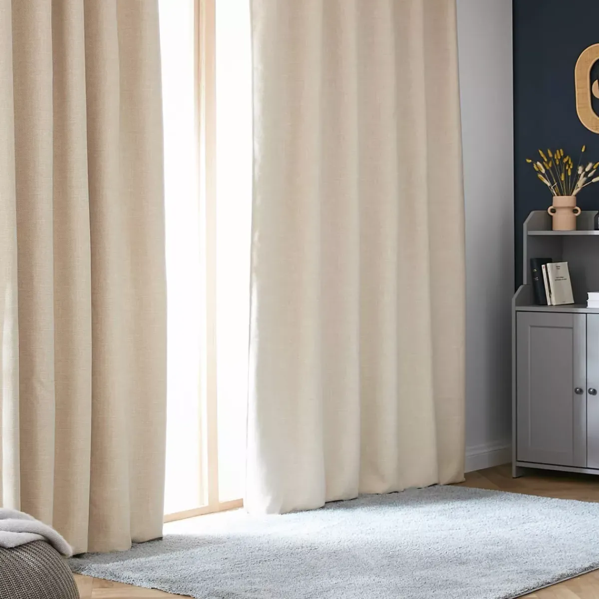 Outlet Tenda oscurante termica con passanti nascosti (140 x 240 cm) Alba Tende