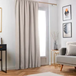 Discount Tenda oscurante termica con passanti nascosti (140 x 240 cm) Minuit Tende