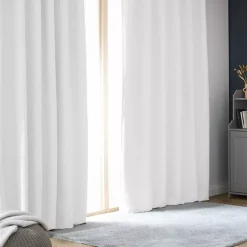 Clearance Tenda oscurante termica con passanti nascosti (140 x 240 cm) Alba perla Tende