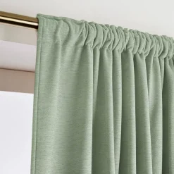 Tenda oscurante termica con passanti nascosti (140 x 240 cm) Minuit Verde kaki Tende