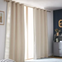 Sale Tenda oscurante termica (140 x 240 cm) Alba grigiastro Tende