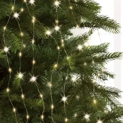 Tenda per albero Flashing light Alt. 1,80 m Bianco caldo 408 LED