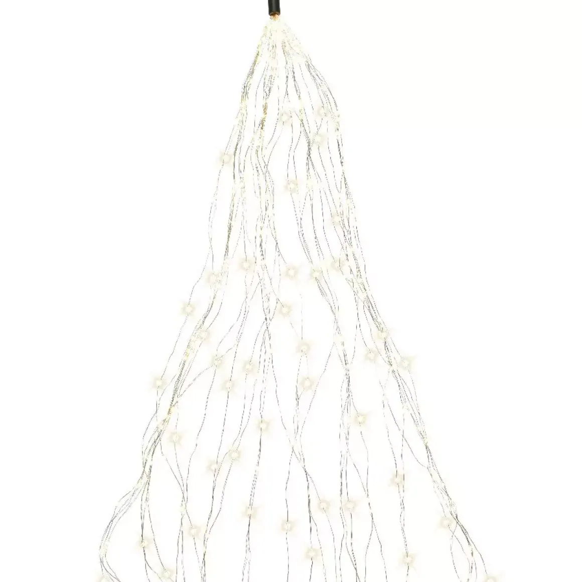 Tenda per albero Flashing light Alt. 2,40 m Bianco caldo 832 LED