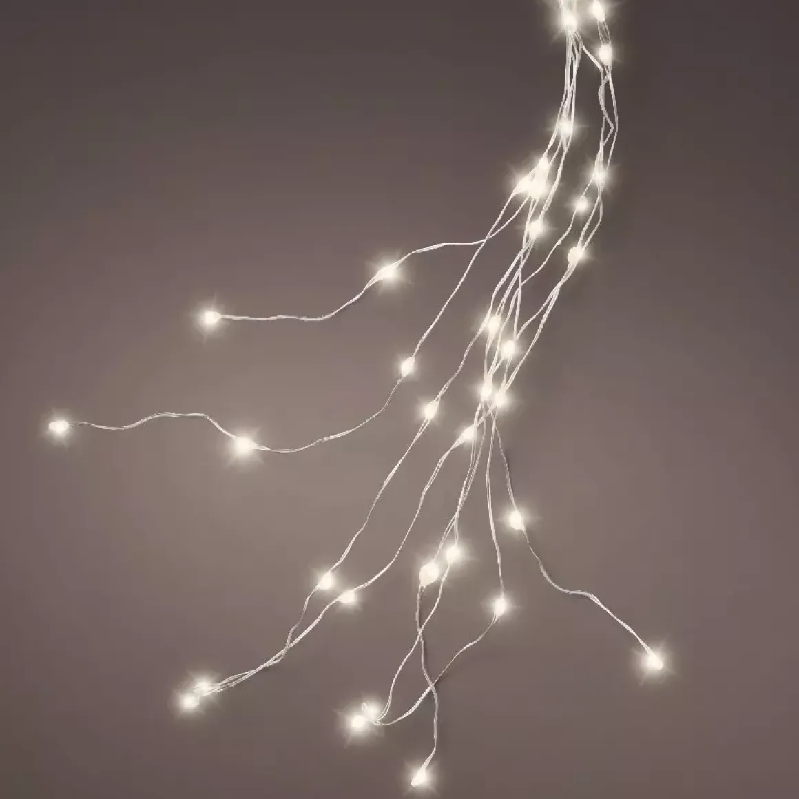 Tenda per albero Flashing light Alt. 2,40 m Bianco caldo 832 LED