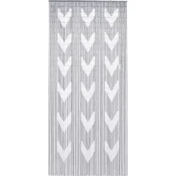 Tenda per porta bambù (90 x 200 cm) Chevron Tende