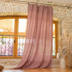 Sale Tenda regolabile in lino lavato (140 x max 270 cm) Louise Tende