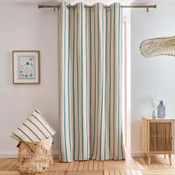 Tenda tela di cotone (135 x 260 cm) Ocealys Blu marino