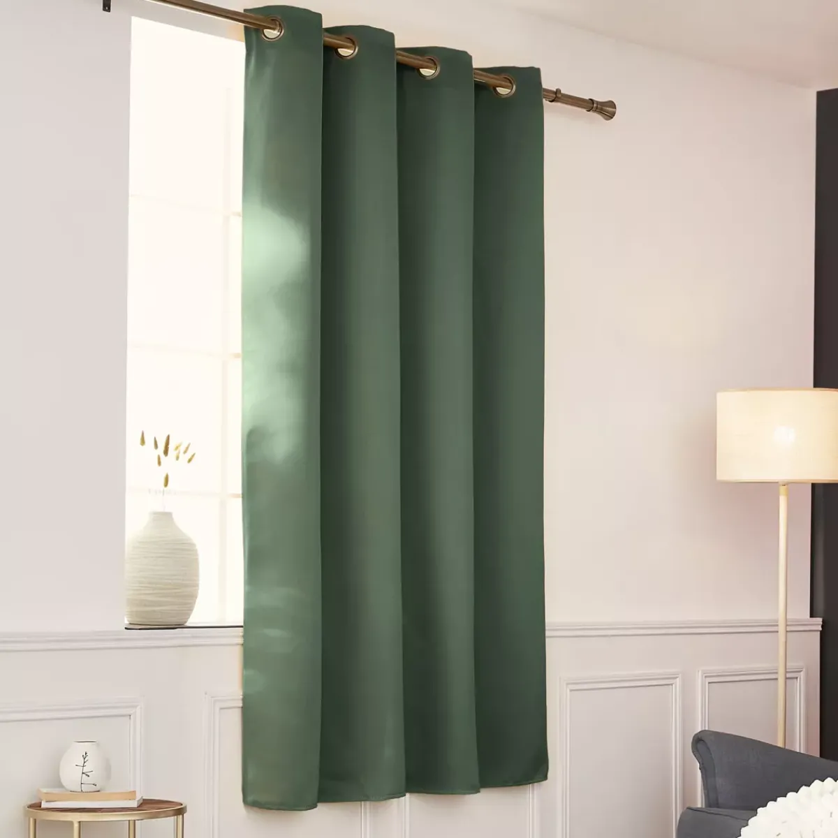 Outlet Tenda termica oscurante (140 x 180 cm) Calore Verde rosmarino Tende