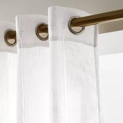 Sale Tenda trasparente con occhielli (140 x 280 cm) Leontine Tende Trasparenti