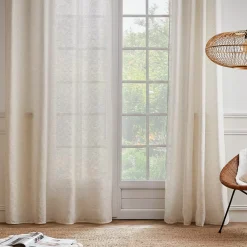 Clearance Tenda trasparente con occhielli (140 x 280 cm) Maël Tende Trasparenti