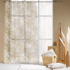 Clearance Tenda trasparente con occhielli (140 x 240 cm) Dune Tende Trasparenti
