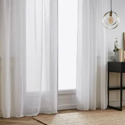 Tenda trasparente con passanti nascosti (140 x 240 cm) Leontine Tende Trasparenti