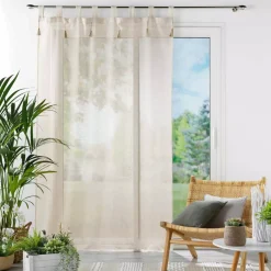 Tenda trasparente con passanti Dalila Tende Trasparenti