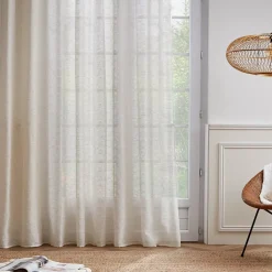 Online Tenda trasparente con passanti nascosti Maël Tende Trasparenti
