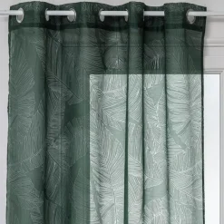 Best Tenda trasparente (140 x 240 cm) Feuilles cedro Tende Trasparenti