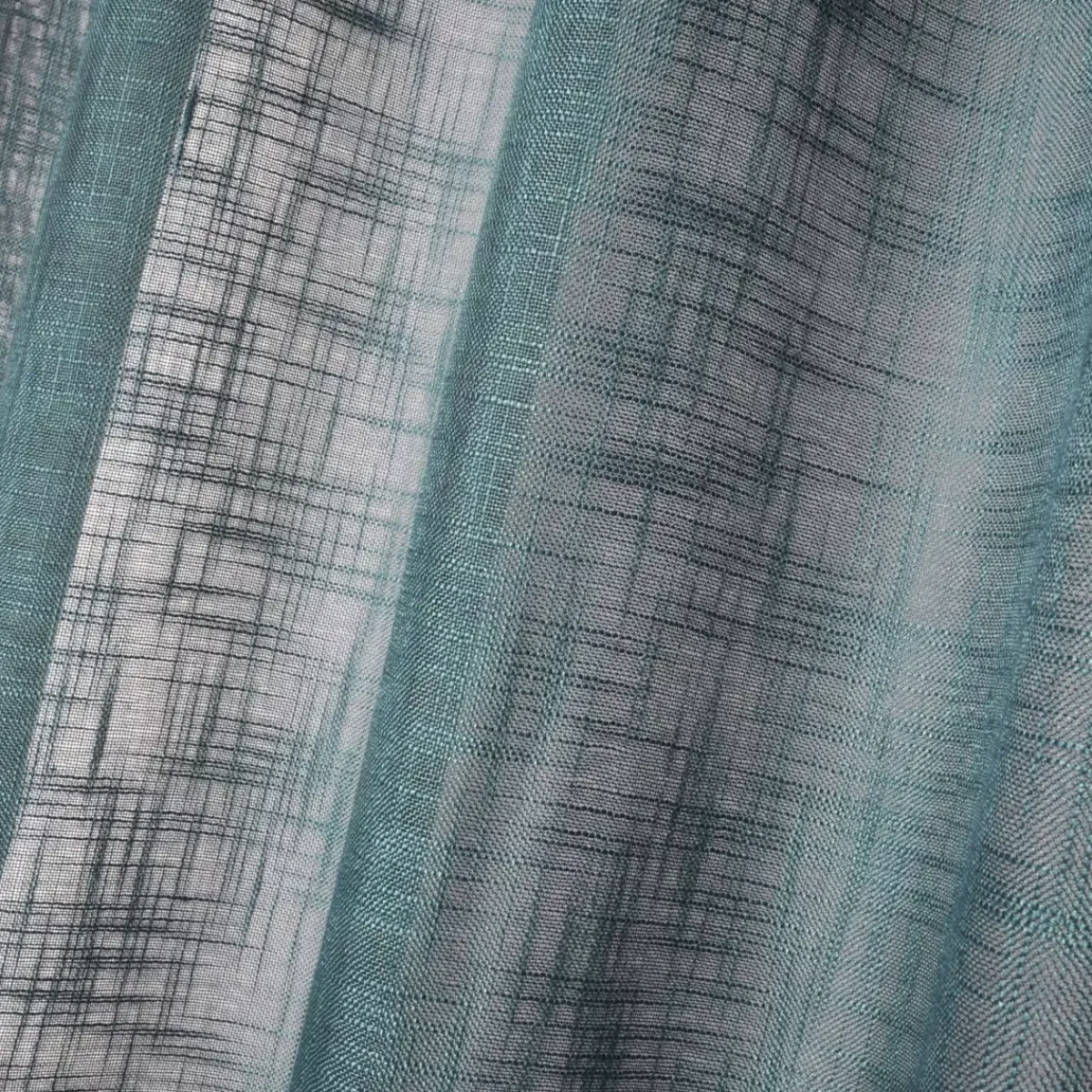 Discount Tenda trasparente (135 x 260 cm) Ontario Blu petrolio Tende Trasparenti