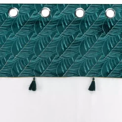 Online Tenda trasparente Palmina Blu anatra Tende Trasparenti
