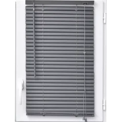 Tenda veneziana (50 x 130 cm) PVC Grigio antracite Tende A Rullo