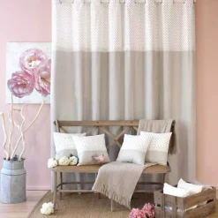 Best Tenda (140 x 240 cm) Romantica pizzo Naturale Tende