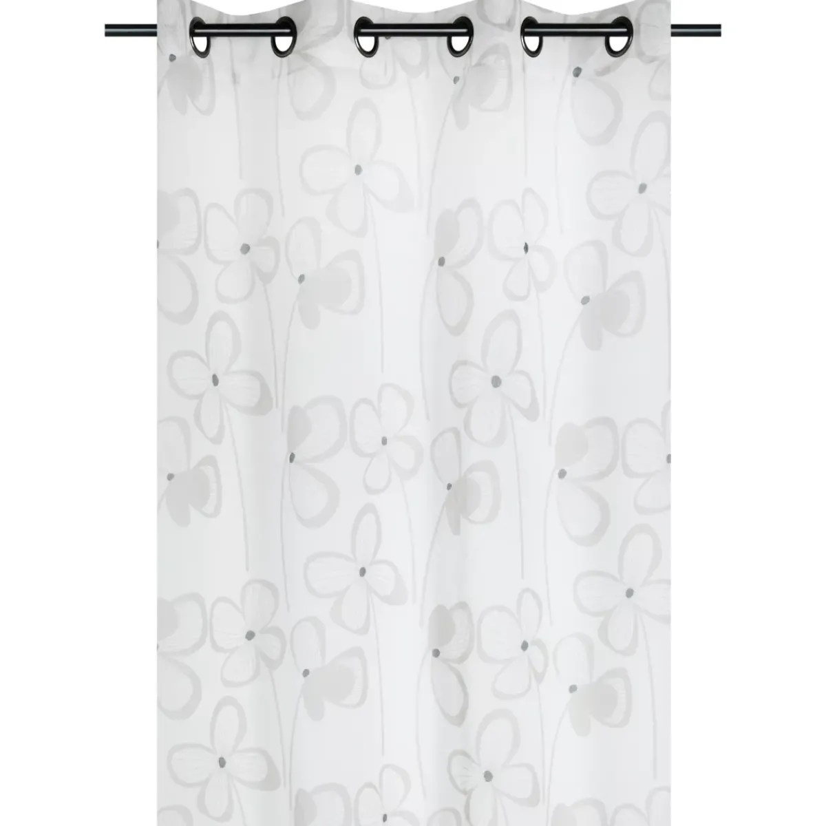 Tenda (135 x 260 cm) Tilda Ecru Tende Trasparenti