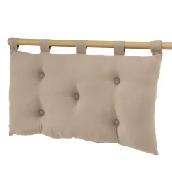 Sale Testiera cuscino garza di cotone (80 x 50 cm) Gaïa Marrone Testate Letto