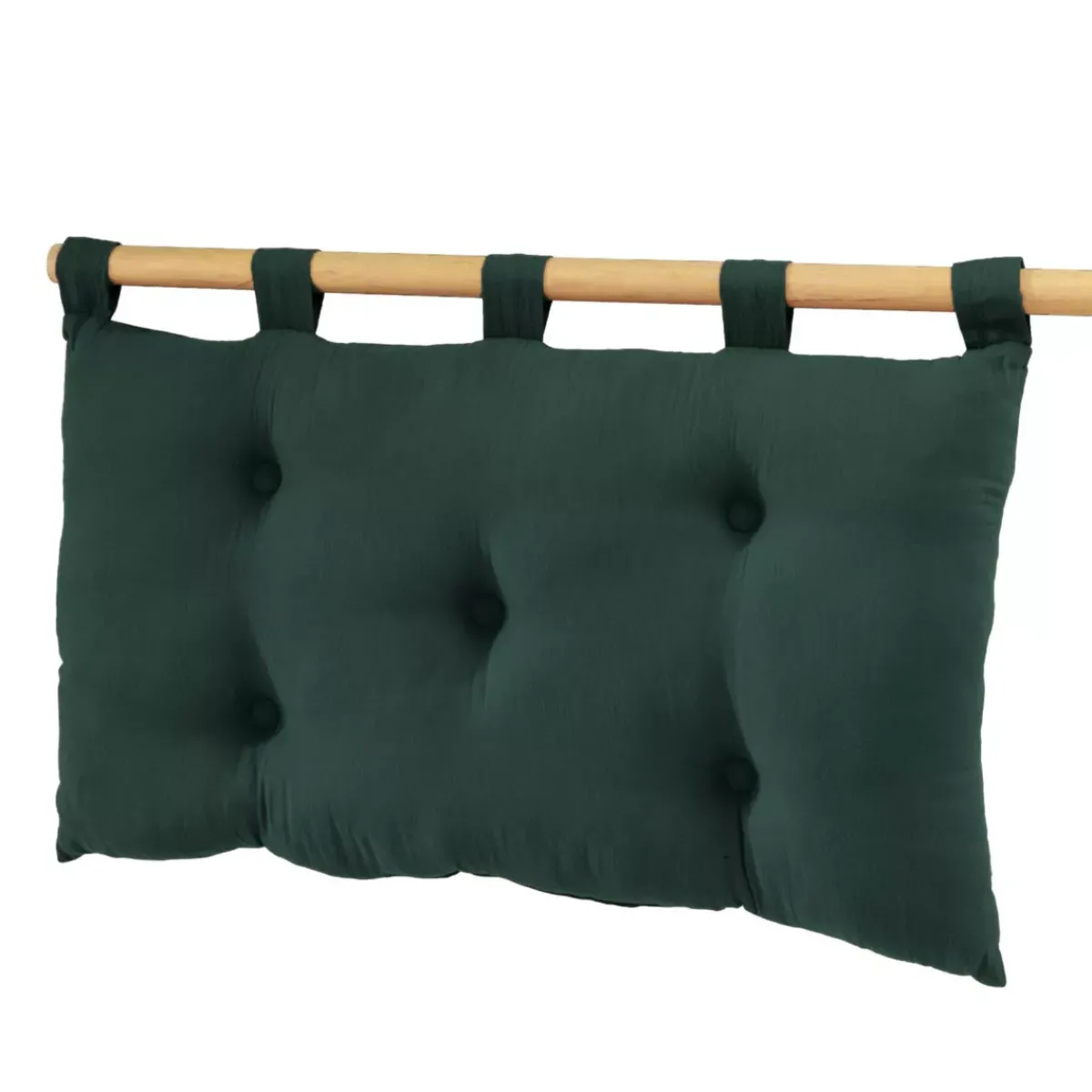 Hot Testiera letto con cuscino garza di cotone (80 x 50 cm) Gaïa Testate Letto