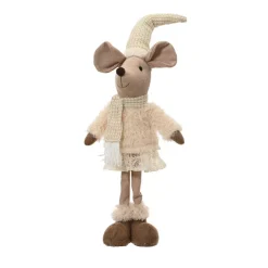Topo in piedi (H60 cm) Mazette dolcezza Beige