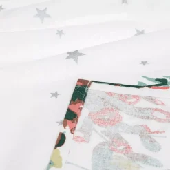 Tovaglia di Natale rettangolare (360 x 140 cm) Natale Natura Bianco