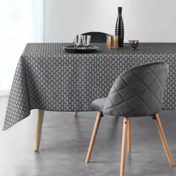 Best Tovaglia rettangolare antimacchia (L240 cm) Artchic Grigio Tovaglie